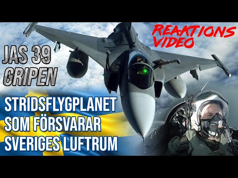 Melker flyger JAS 39 Gripen - Kalla krigets fordon [reaktionsvideo]