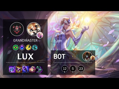 Lux Bot vs Jhin - BR Grandmaster Patch 11.24