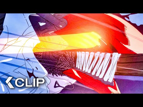 Chainsaw Man vs. Bomb Devil Fight Scene - CHAINSAW MAN: THE MOVIE - REZE ARC (2025)