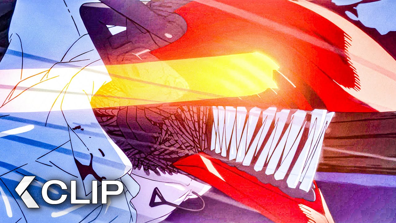 Chainsaw Man vs. Bomb Devil Fight Scene - CHAINSAW MAN: THE MOVIE - REZE ARC (2025)