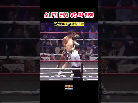 소나기 펀치 버텨낸 자의 역대급 역전극 
