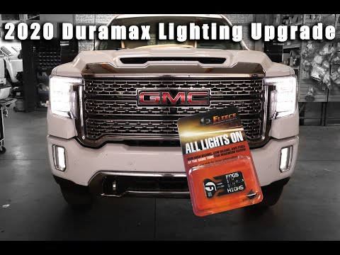 Fleece All Light On Module Installation 2020 Duramax Lighting Upgrade