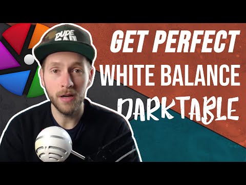 FIX YOUR WHITE BALANCE...please, for the love of... [darktable]