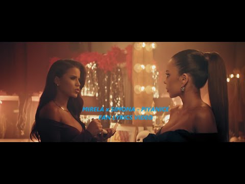 Simona x Mirela - Piyanice [Fan Lyrics Video] 4K
