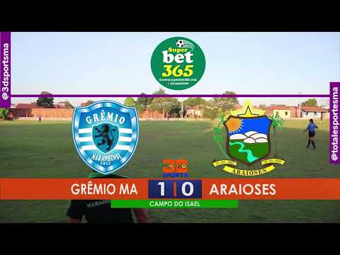 GRÊMIO MARANHENSE 0X1 ARAIOSES - SUB 19 MARANHENSE 2022