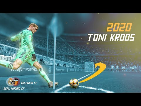 Toni Kroos-Amazing corner kick Goal vs Valencia -  PES2020