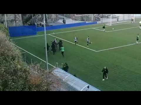 Corniglianese vs Rossiglionese: il gol di Cartosio