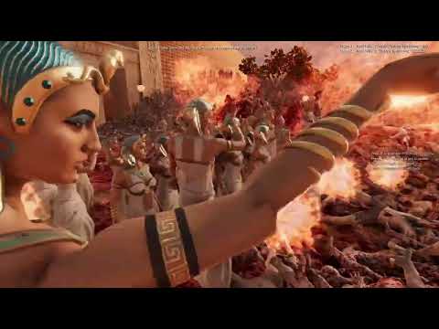 UEBS2 | 100x Cleopatra vs 500k zombies | Cleopatra builds pyramids of zombies |  Battle Simulator 2