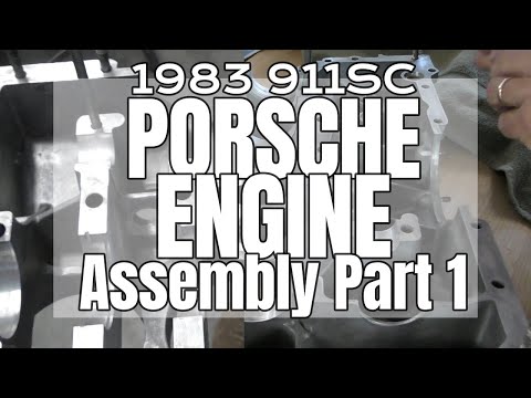 1983 Porsche 911SC Engine Assembly Part One