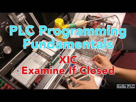 Ladder Logic Programming Basics - XIC & XIO Instructions in RSLogix 5000