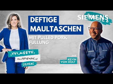 Hearty pulled pork ravioli with Siemens steam cooking function | Yvi meets Kevin von Holt