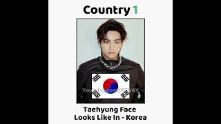 BTS Taehyung Amazing FACE In Different Country!! 😱😮