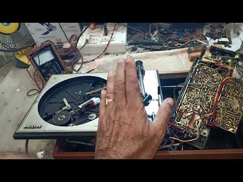 How repair the Philips hi q international record player....