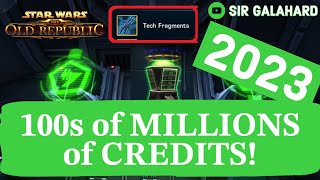 SWTOR: How to MAKE HUNDREDS of MILLIONS of CREDITS in 2023!