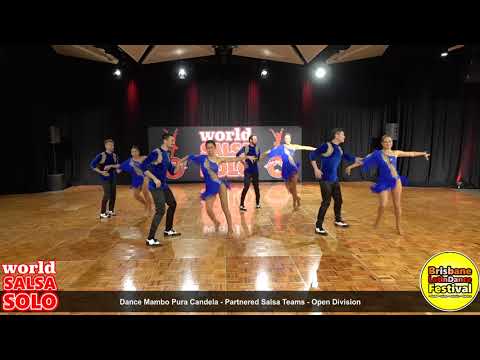 Dance Mambo Pura Candela Partnered Salsa Teams Australian Champions