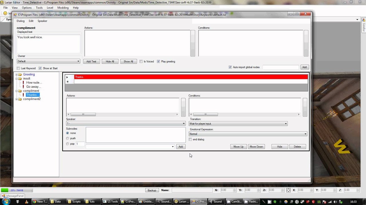 Divinity Engine Dialogue Tutorial