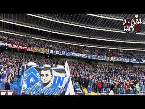 Ruch Chorzów na Stadionie Śląskim przed meczem ze Śląskiem (28.10.2023 r.)