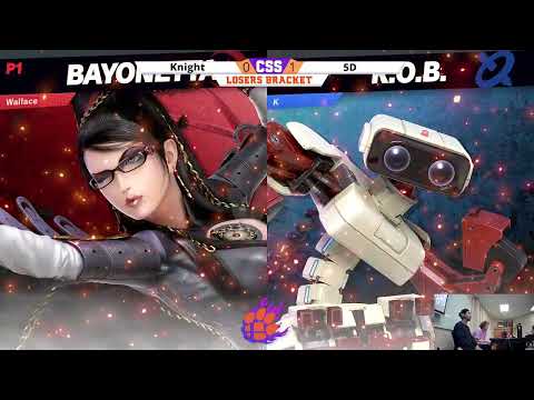 Clocktower Smash 107 - LE - 5D (Bayonetta) vs. Knight (R.O.B.) - SSBU