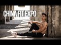 CHINA FIT EXPO | 2 WORKOUTS: CHEST, ABS & SHOULDERS | BEIJING