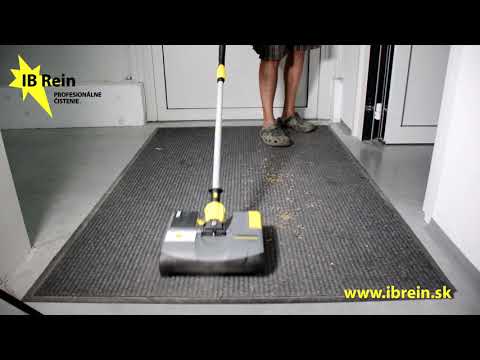 Požičovňa. Profesionálna metla EB 30/1 Adv Li-Ion Kärcher na rýchle zametanie