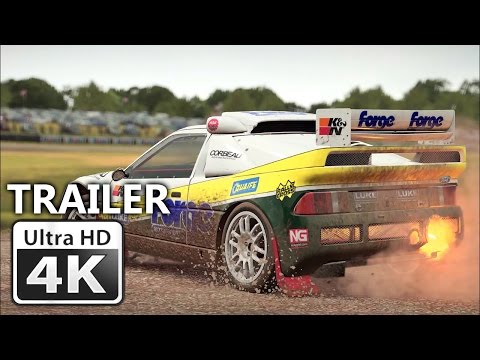DiRT 4 : Be Fearless Gameplay Trailer 4K (PC,PS4 Pro,Xbox One)