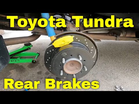 How to Replace Rear Brakes Toyota Tundra