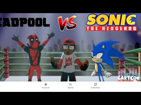 Deadpool vs Sonic Cartoon beatbox battles fanmade
