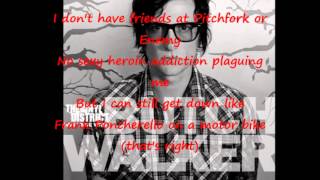 Butch Walker - "Synthesizers" lyrics