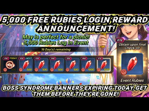 5,000 Free Rubies Coming, Last Chance For Boss Syndrome Banners - The King of Fighters Allstar