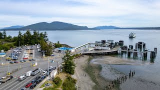 Taking a Ferry to the San Juan Islands in WA State