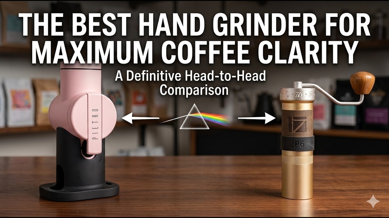 The Best Hand Grinder for Maximum Coffee Clarity | Pietro vs, ZP6
