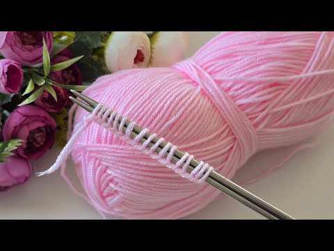 Oh My God Amazing🔥Knit STITCH Pattern! Never seen before!