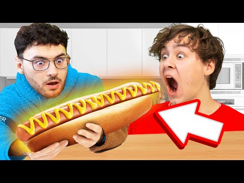 Eat everything in just one bite! 😲 (Challenge)