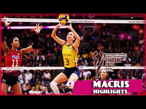 Macris Carneiro Highlights | Mundial De Volei Feminino 2025