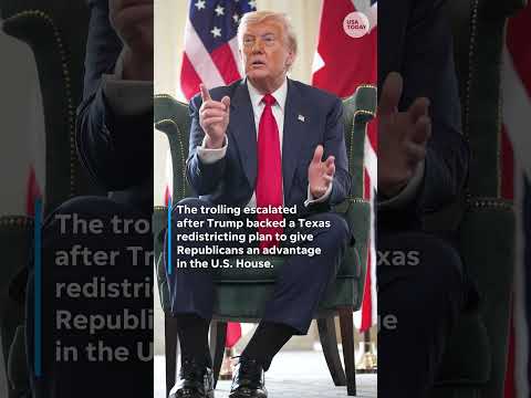 Newsom channels Trump on social media in all caps trolling posts Shorts