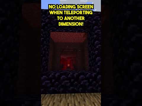 RelaxPlay - LOADING SCREENS ARE NO MORE!! | Minecraft Modded - Immersive Portals by qouteall