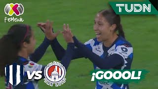 ¡Es goleada! Delgadillo define el 4-0 | Rayadas 4-0 Atl. San Luis | Liga Mx Femenil  CL2024 J15|TUDN