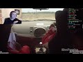 xQc Reacts to Samir     You're breaking the car!!!!