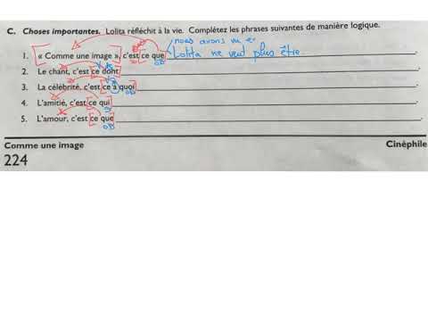 Pronoms Relatifs "ce qui, ce que, ce dont, ce à quoi"