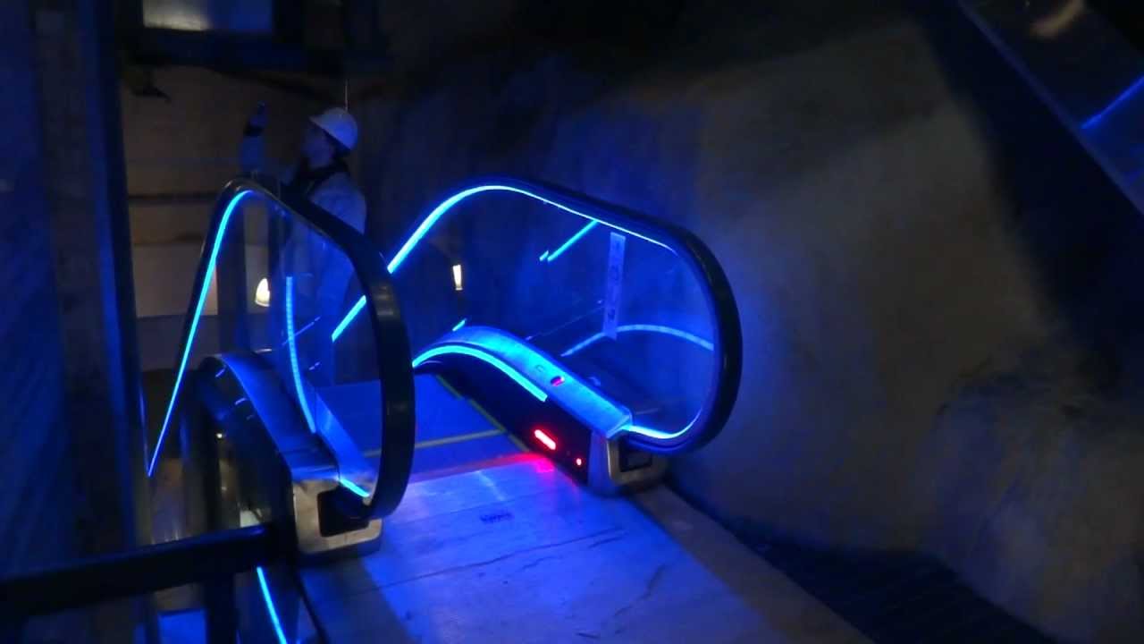 Very nice KONE TravelMaster 110﻿ Escalators @ KONE Test Center, Tytyri, Finland.