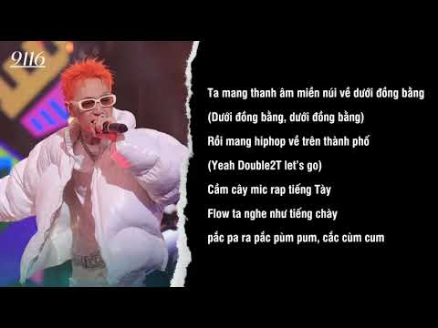 Người Miền Núi Chất - Double2T | Rap Việt 2023 [Lyrics]
