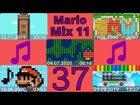 037 🎵 Mario Mix 11 🎵 Listen To Music 👷 Super Mario Maker 2 👷 [No Commentary]