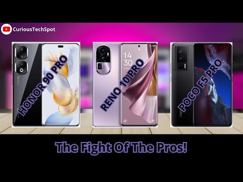 HONOR 90 PRO VS OPPO RENO 10 PRO VS XIAOMI POCO F5 PRO | WHICH ONE IS BEST FOR YOU?