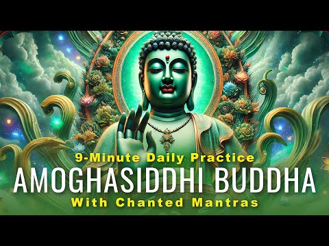 Amoghasiddhi Karma Buddha Concise Daily Practice with Mantra -- Auspicious Activities