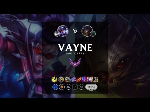 Vayne ADC vs Kog'Maw - EUW Master Patch 12.11