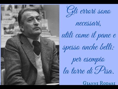Gianni Rodari, un importante scrittore italiano