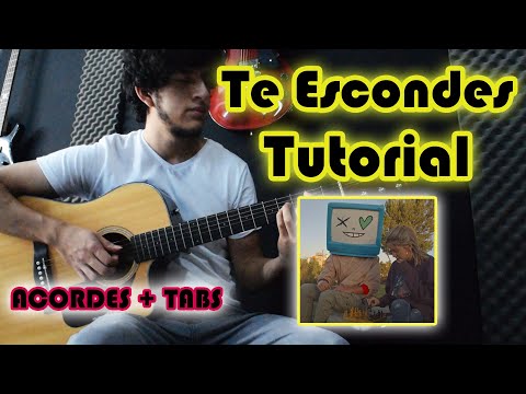 Tutorial - Te escondes - KID FLEX, Kaeve, Diego P (Con Tabs)