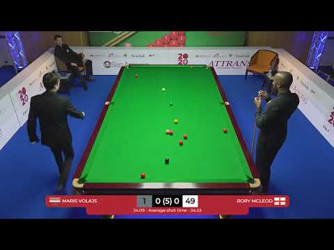 Maris Volajs v Rory McLeod - WSF Open (January 2020)