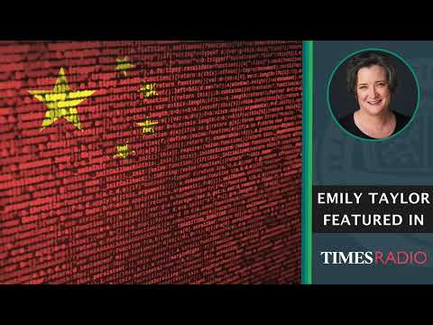 Media item Emily Taylor comments on Lindy Cameron's speech to Cyber UK and the rise of China as a tech superpower