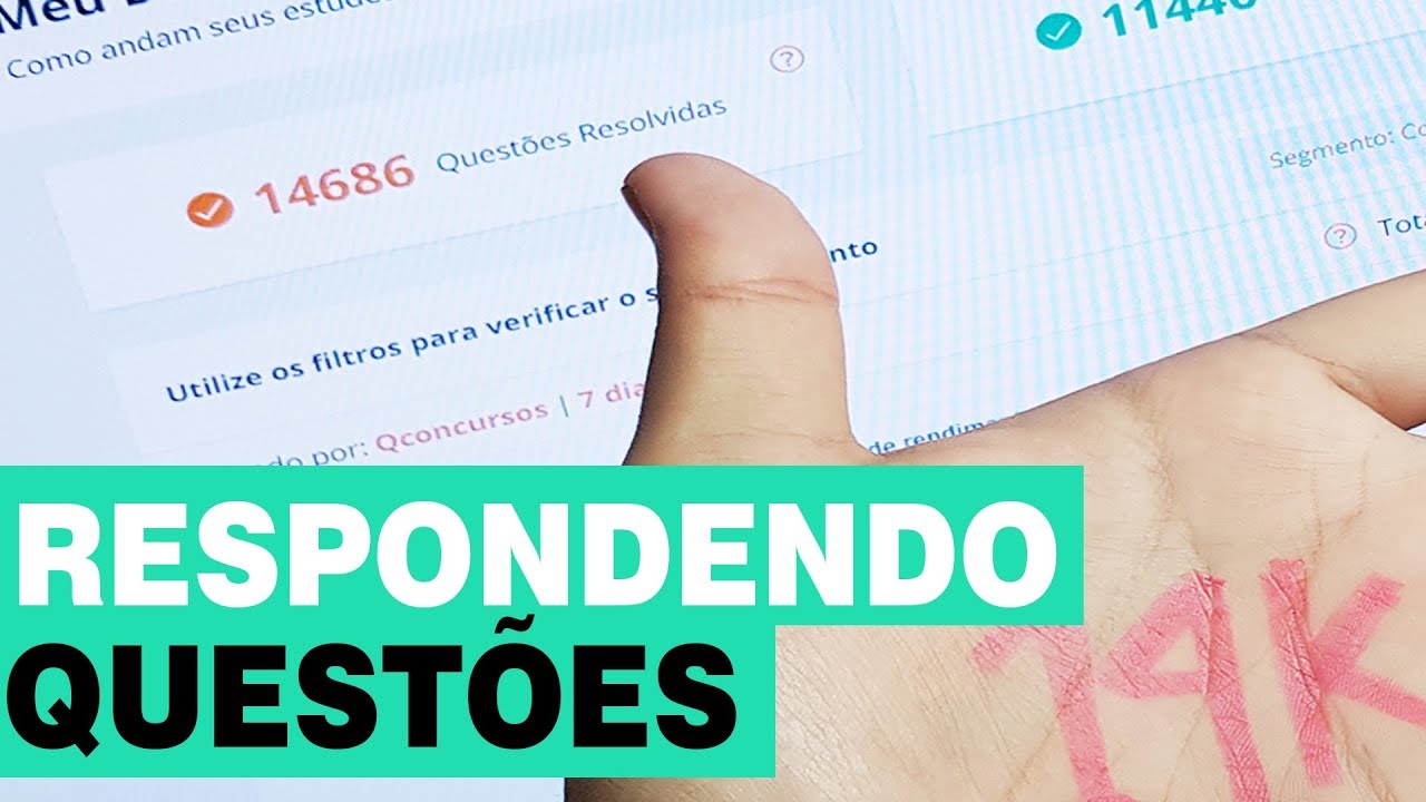 RESPONDI +14 MIL QUESTÕES DE CONCURSOS